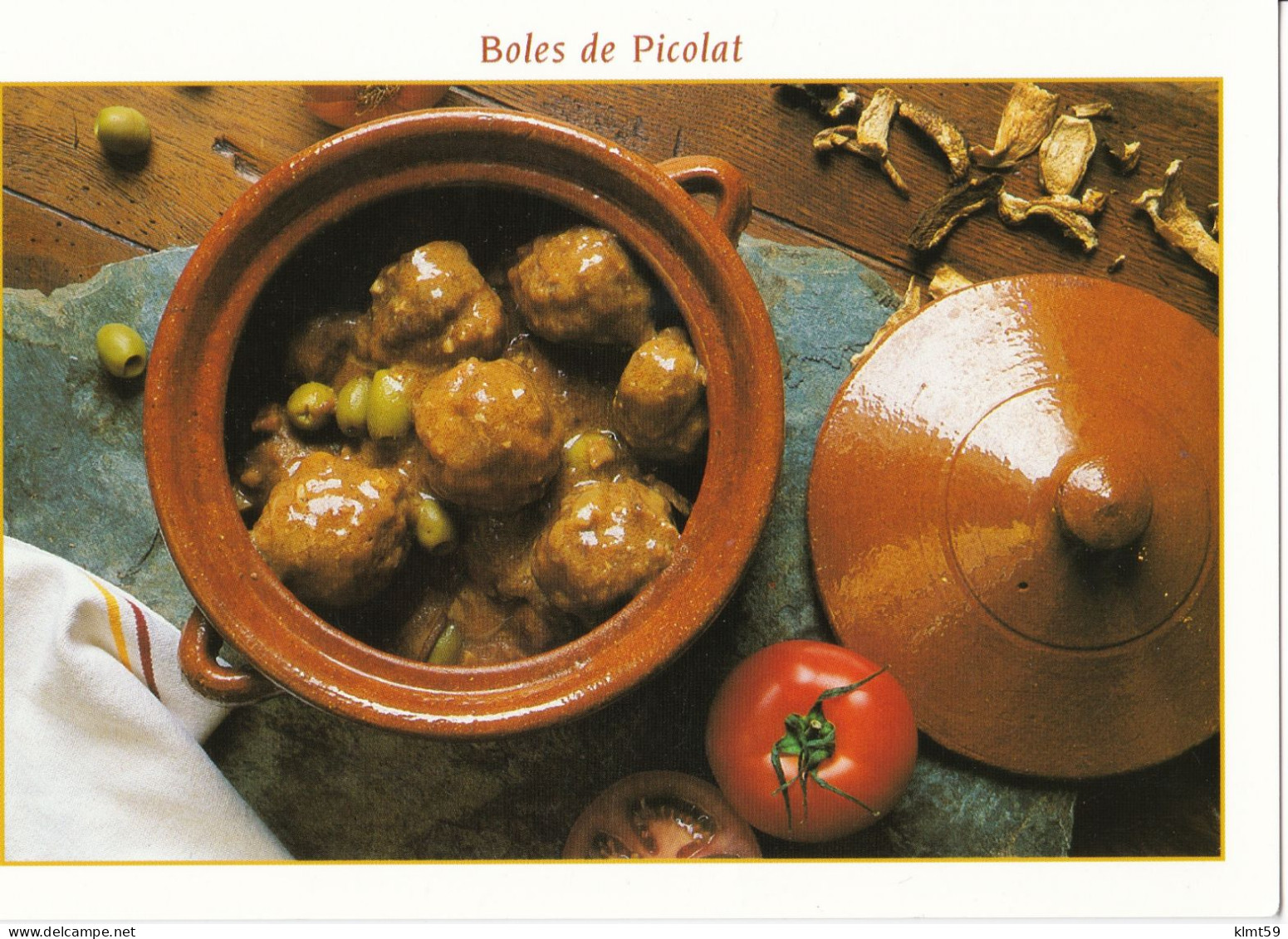 Les Boles De Picolat - Recettes (cuisine)