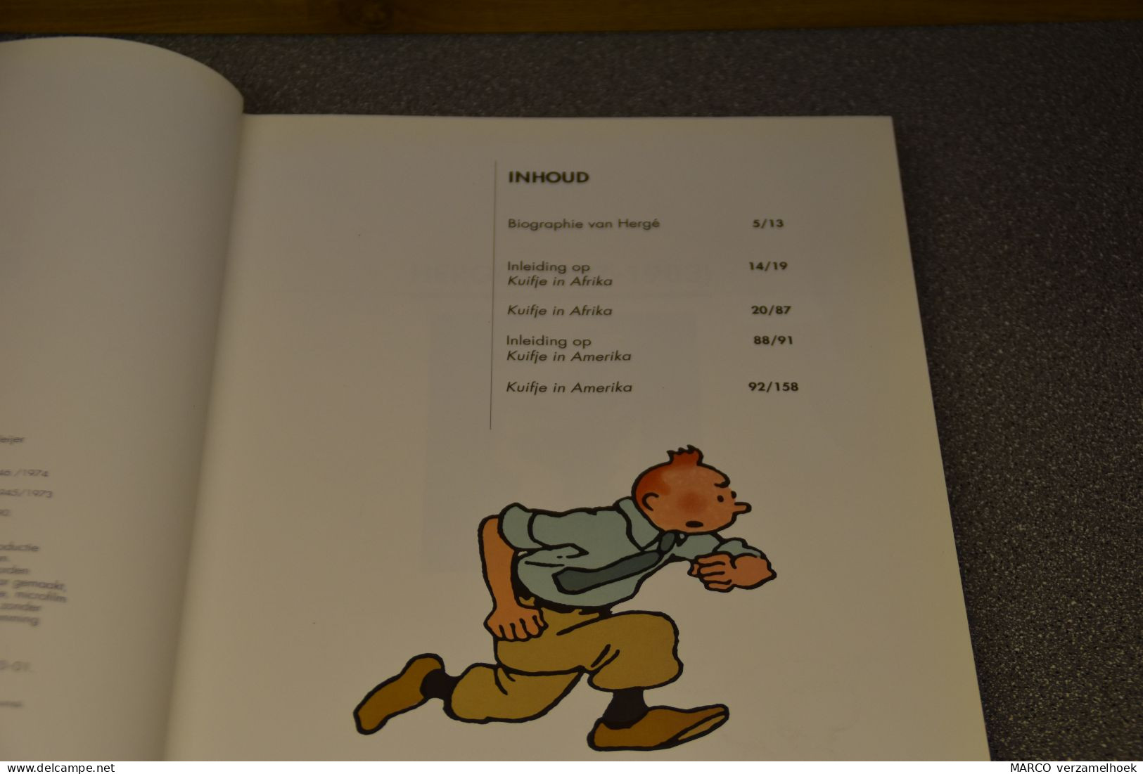 Collectie KUIFJE Hergé In Afrika En In Amerika 1990 - Kuifje
