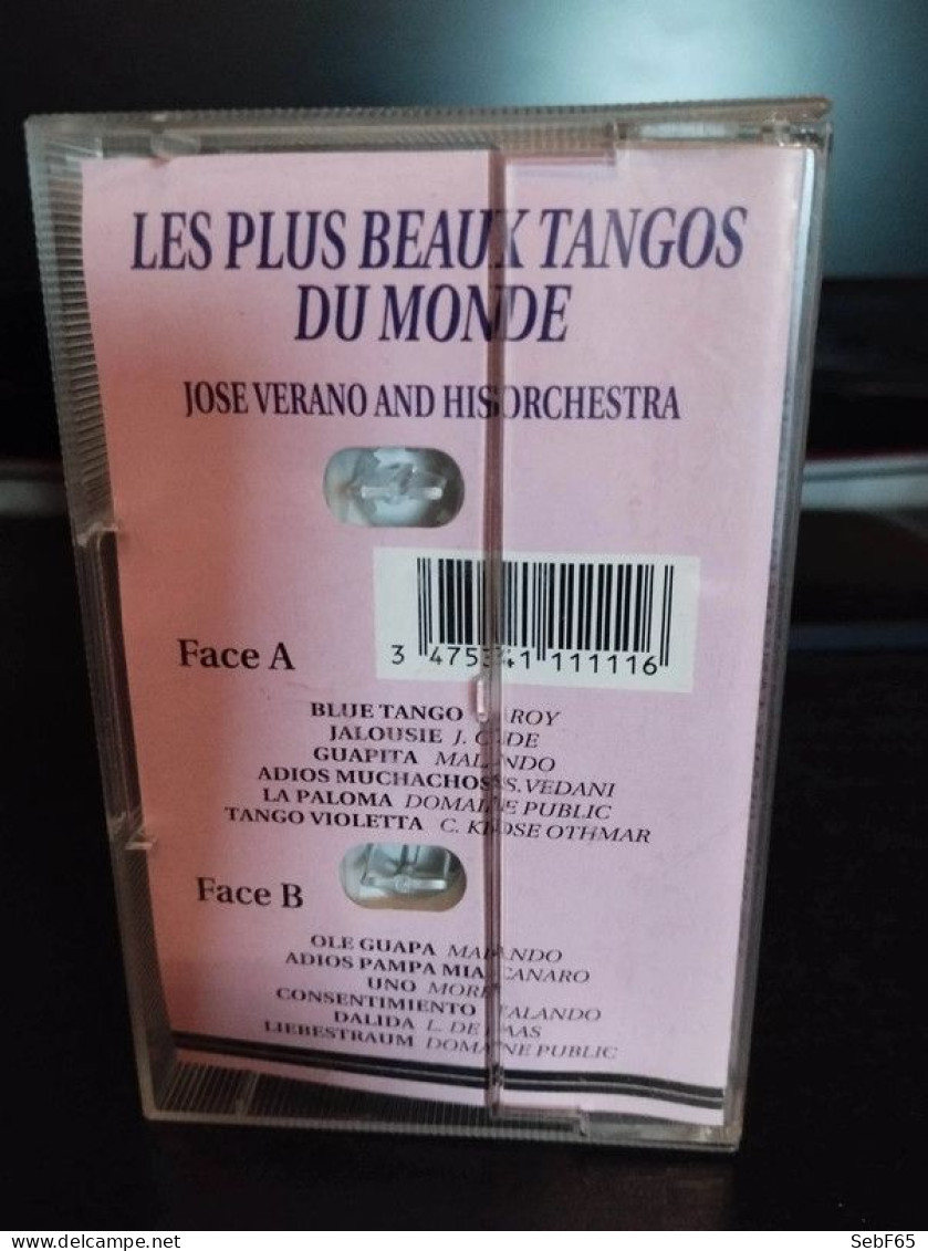 Cassette Audio Les Plus Beaux Tangos Du Monde - Audiokassetten