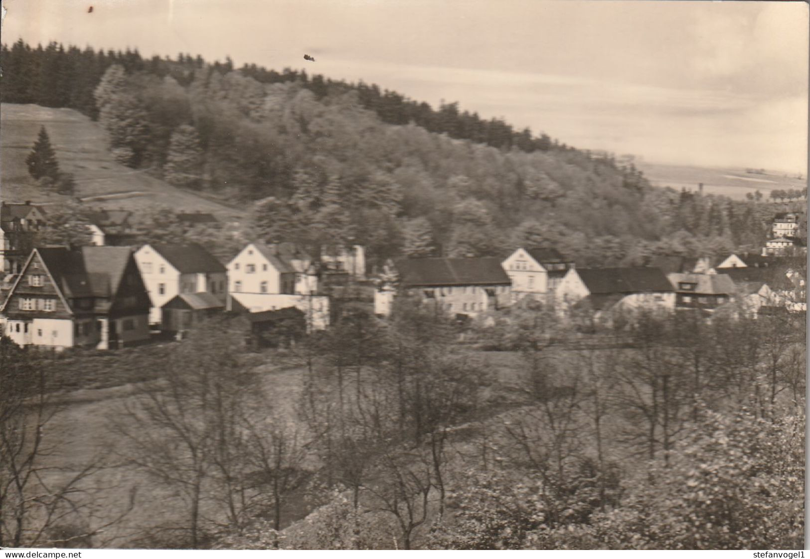 R.-Bienenmühle  1968  Ortspartie - Rechenberg-Bienenmühle