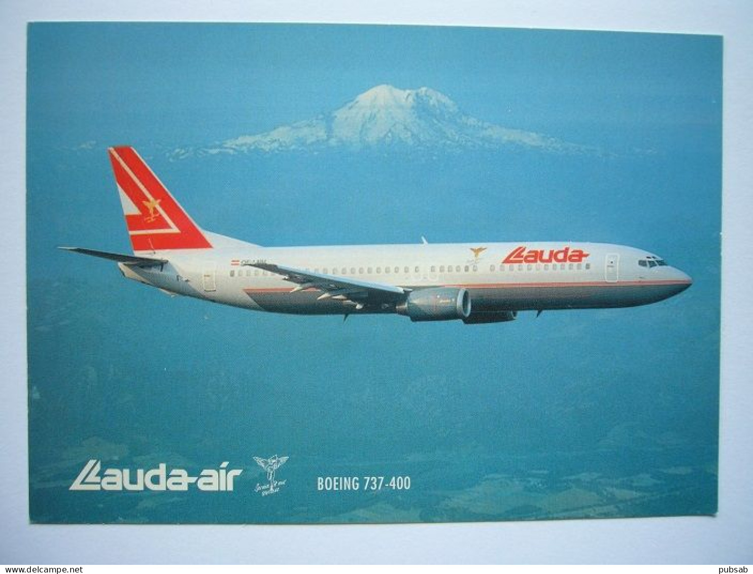 Avion / Airplane / LAUDA AIR / Boeing 737-400 / Airline Issue - 1946-....: Era Moderna