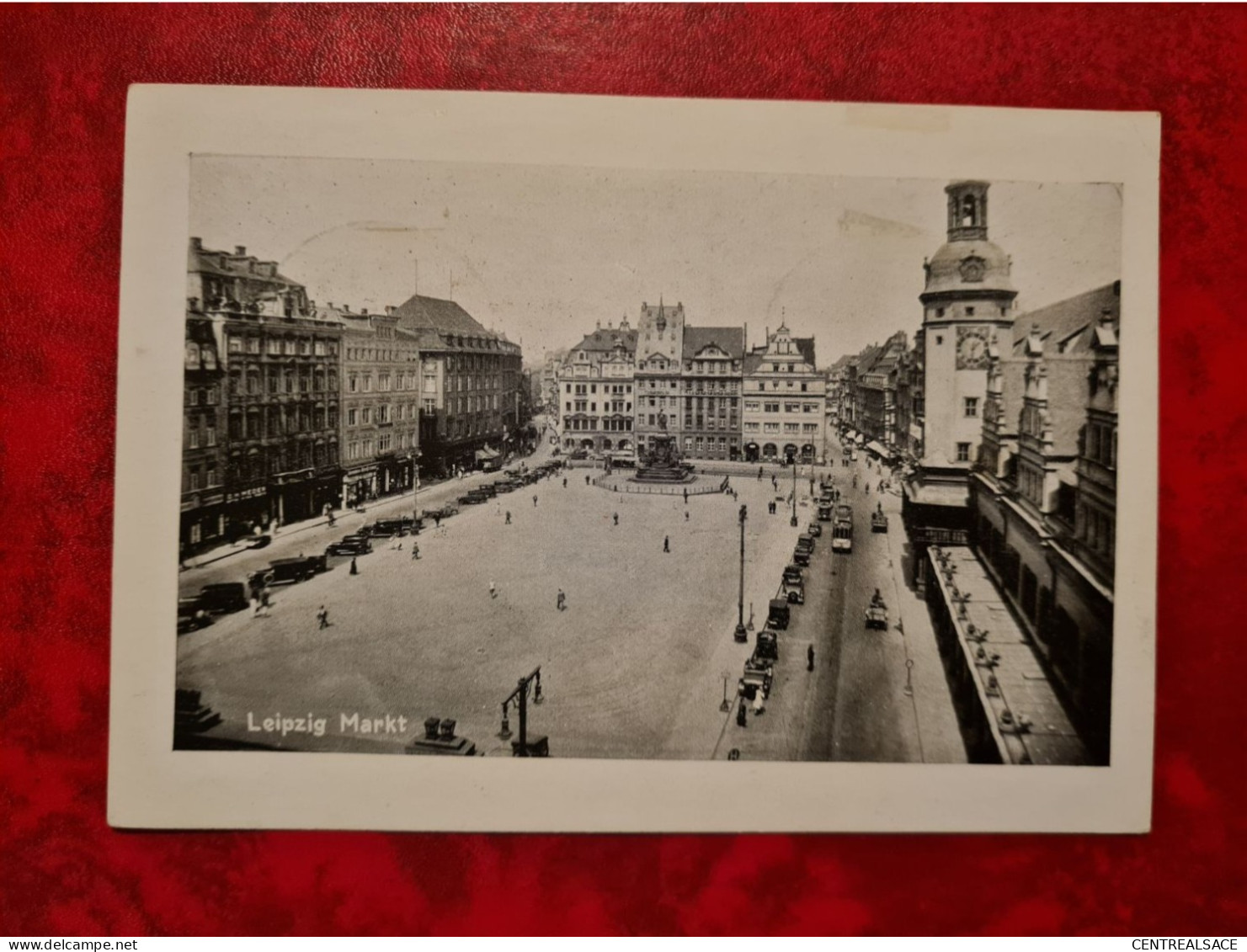 Lettre Allemagne 1941 LEIPZIG REICHSMESSESTADT LEIPIZ MARKT - Sonstige & Ohne Zuordnung