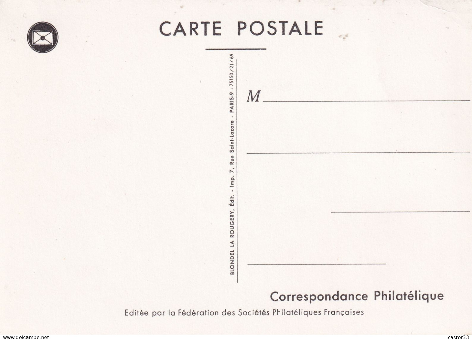 Journée Du Timbre 1969 - Autres & Non Classés