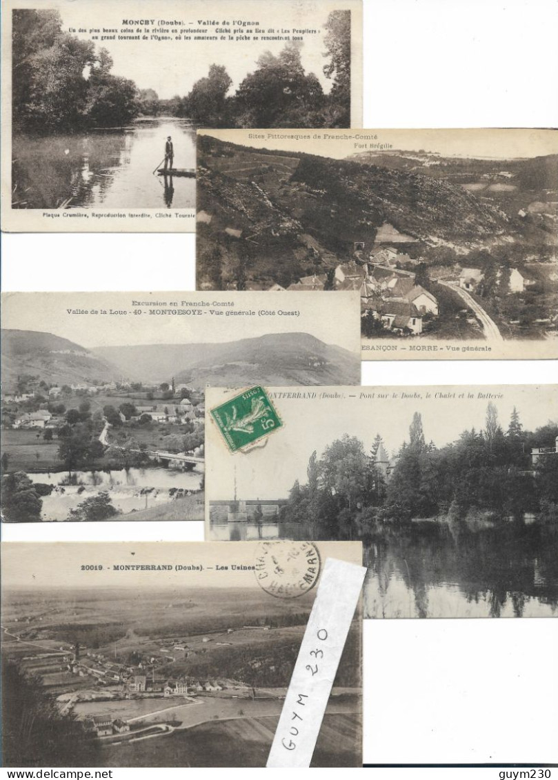 Dépt Du DOUBS-  Lot De 20 Cartes - Other & Unclassified