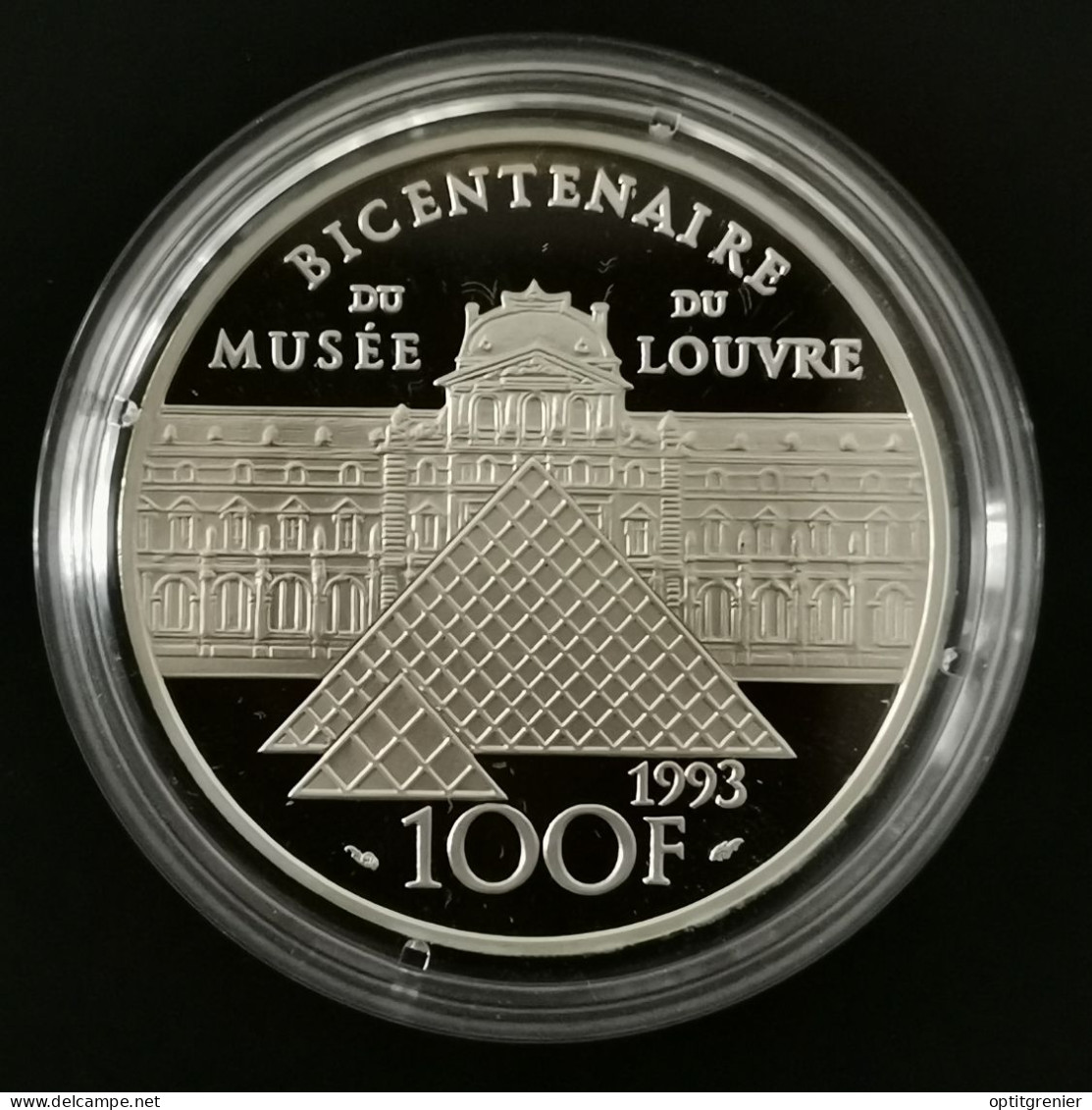 100 FRANCS ARGENT BE 1993 LA LIBERTE GUIDANT LE PEUPLE FRANCE / SANS COFFRET / PROOF SILVER - 100 Francs