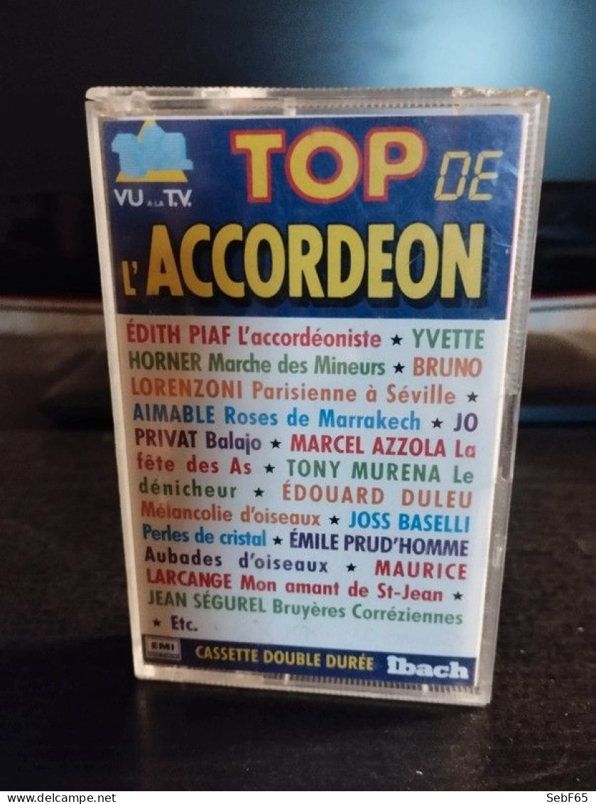Cassette Audio Top De L'accordéon - Casetes
