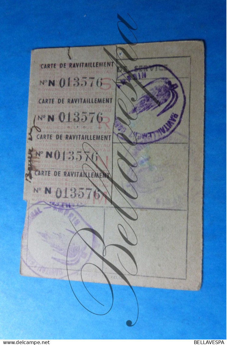 AMPSIN (Amay) Pl. De Liège MARECHAL Armand 1879  Carte De Ravitaillement 1947 - Historische Documenten