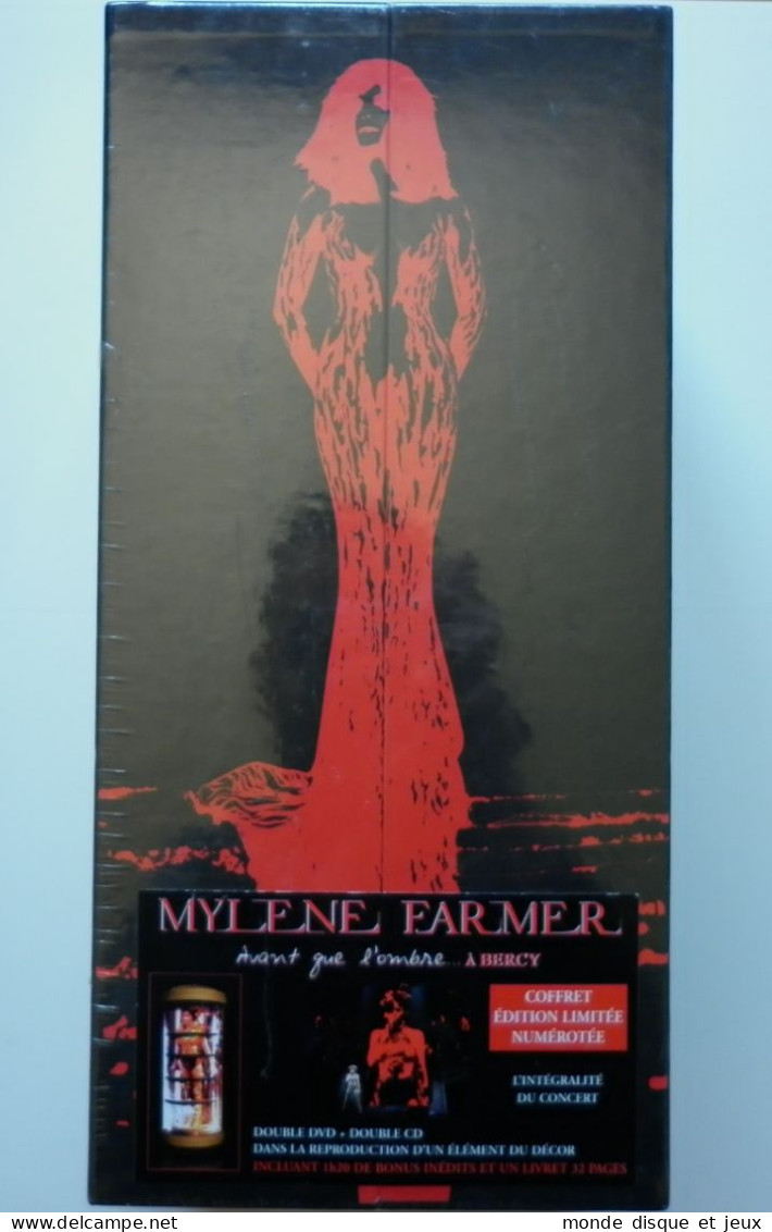 Mylene Farmer Coffret Luxe Collector Avant Que L'Ombre... À Bercy - Other - French Music