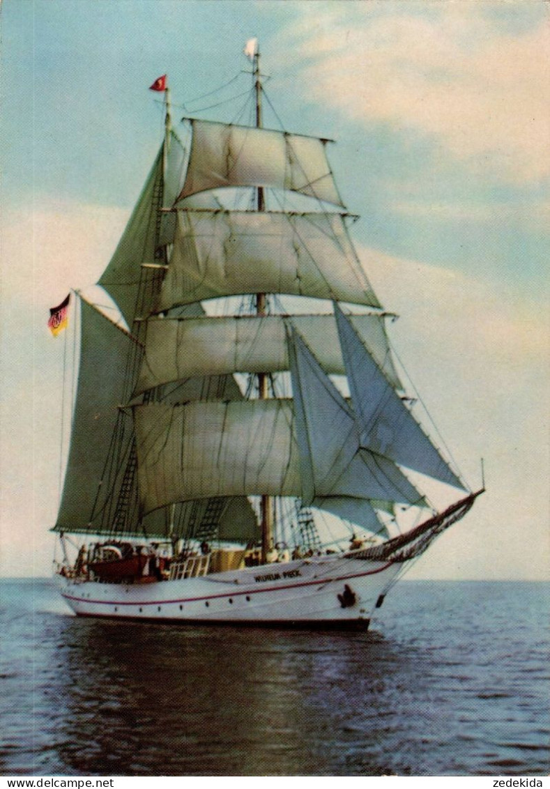 H2455 - Wilhelm Pieck Segelschulschiff - Bild Und Heimat Reichenbach - Segelboote