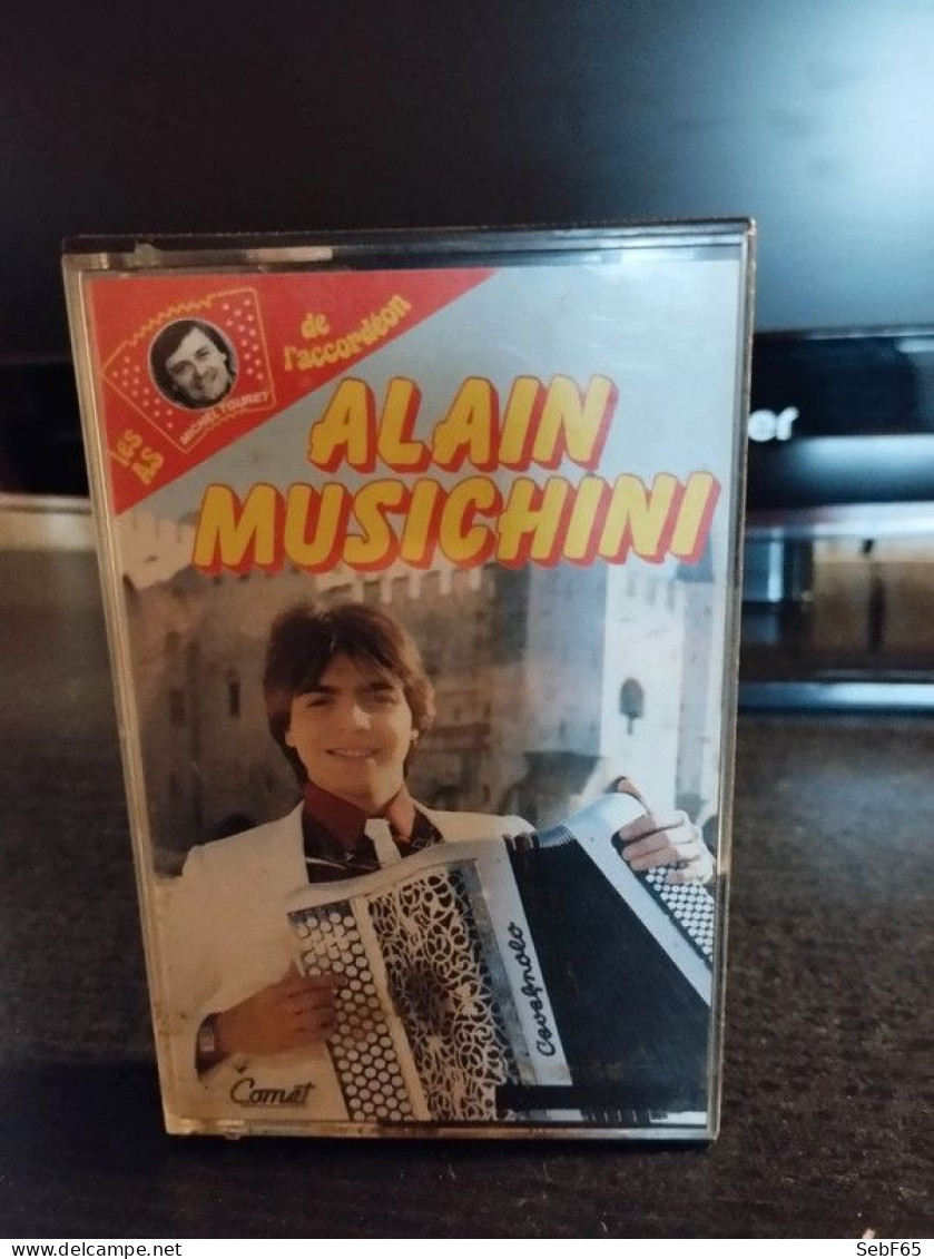 Cassette Audio Accordéon - Alain Musichini - Cassette