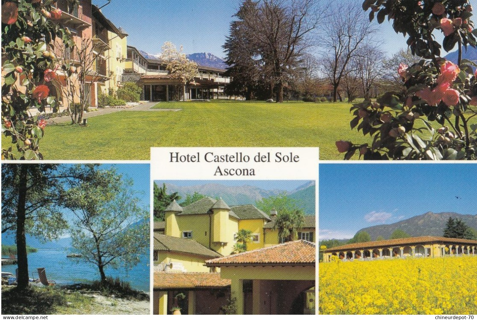 Suisse  TI Tessin Ascona Hôtel Castello Del Sol - Ascona