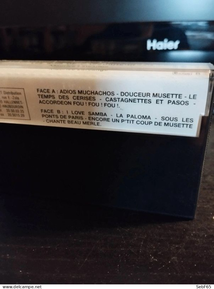 Cassette Audio Maurice Larcange - Les Rois De L'accordéon - Audiokassetten