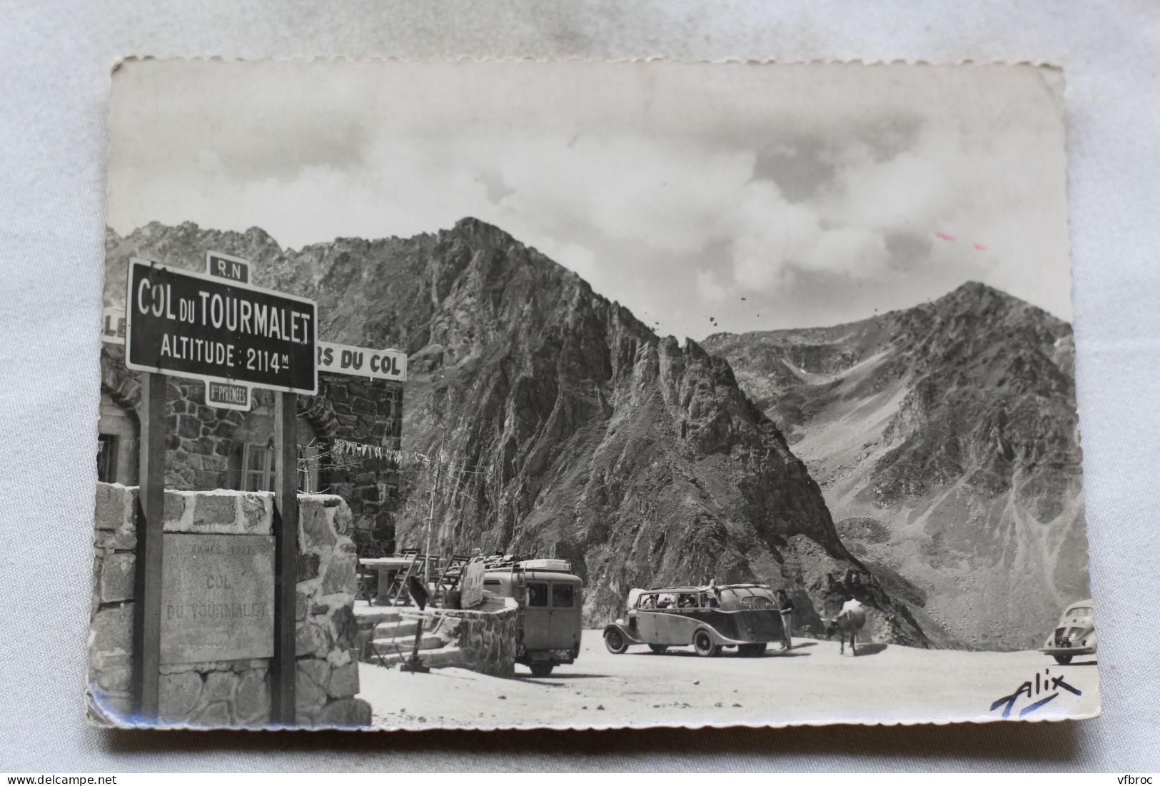 N812, Cpm 1955, Le Sommet Du Col Du Tourmalet, Hautes Pyrénées 65 - Other & Unclassified