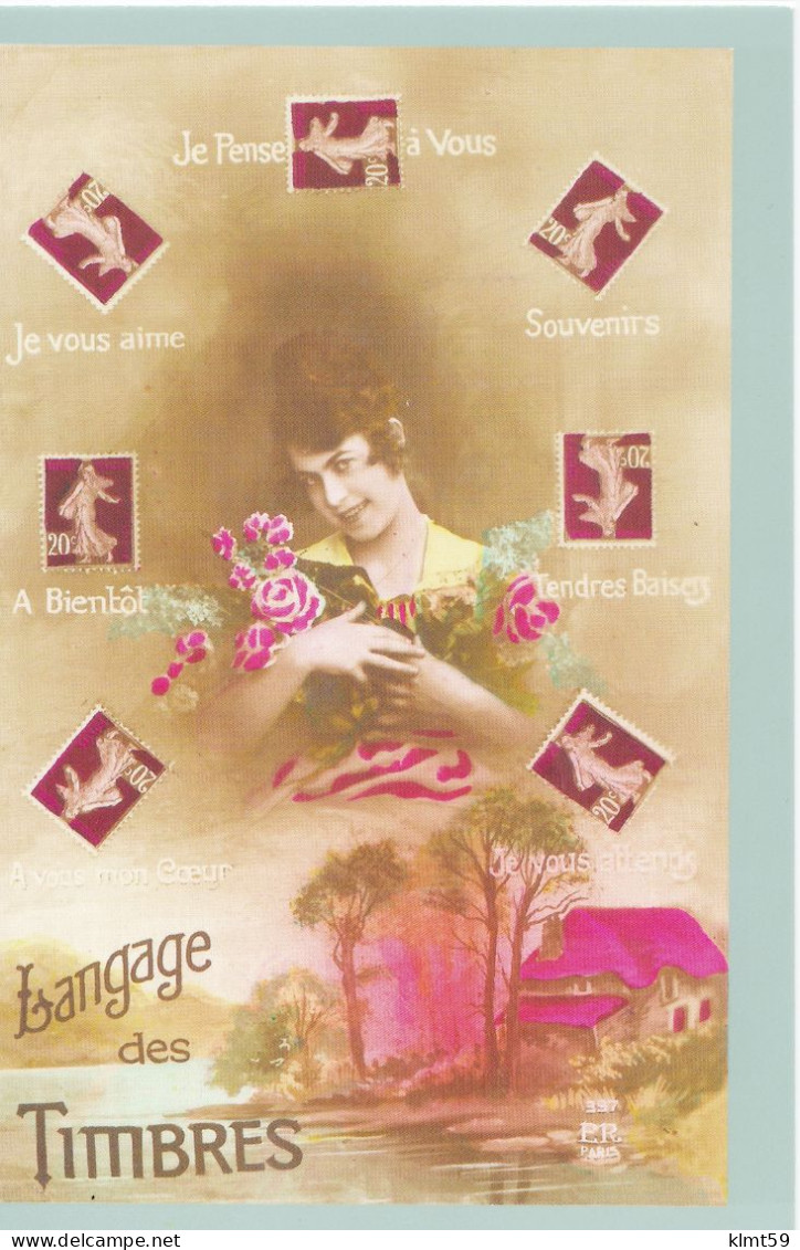 Le Langage Des Timbres - Stamps (pictures)