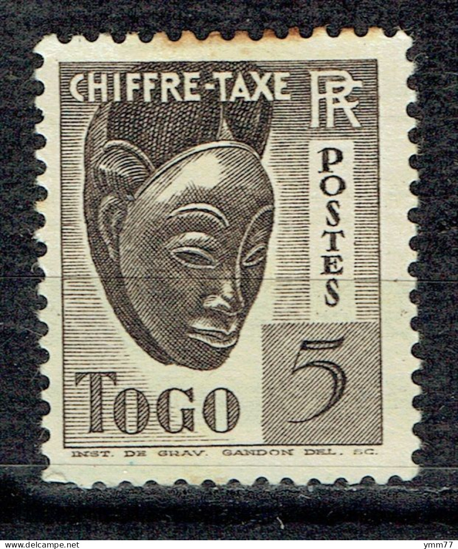 Timbre Taxe : Masque - Unused Stamps