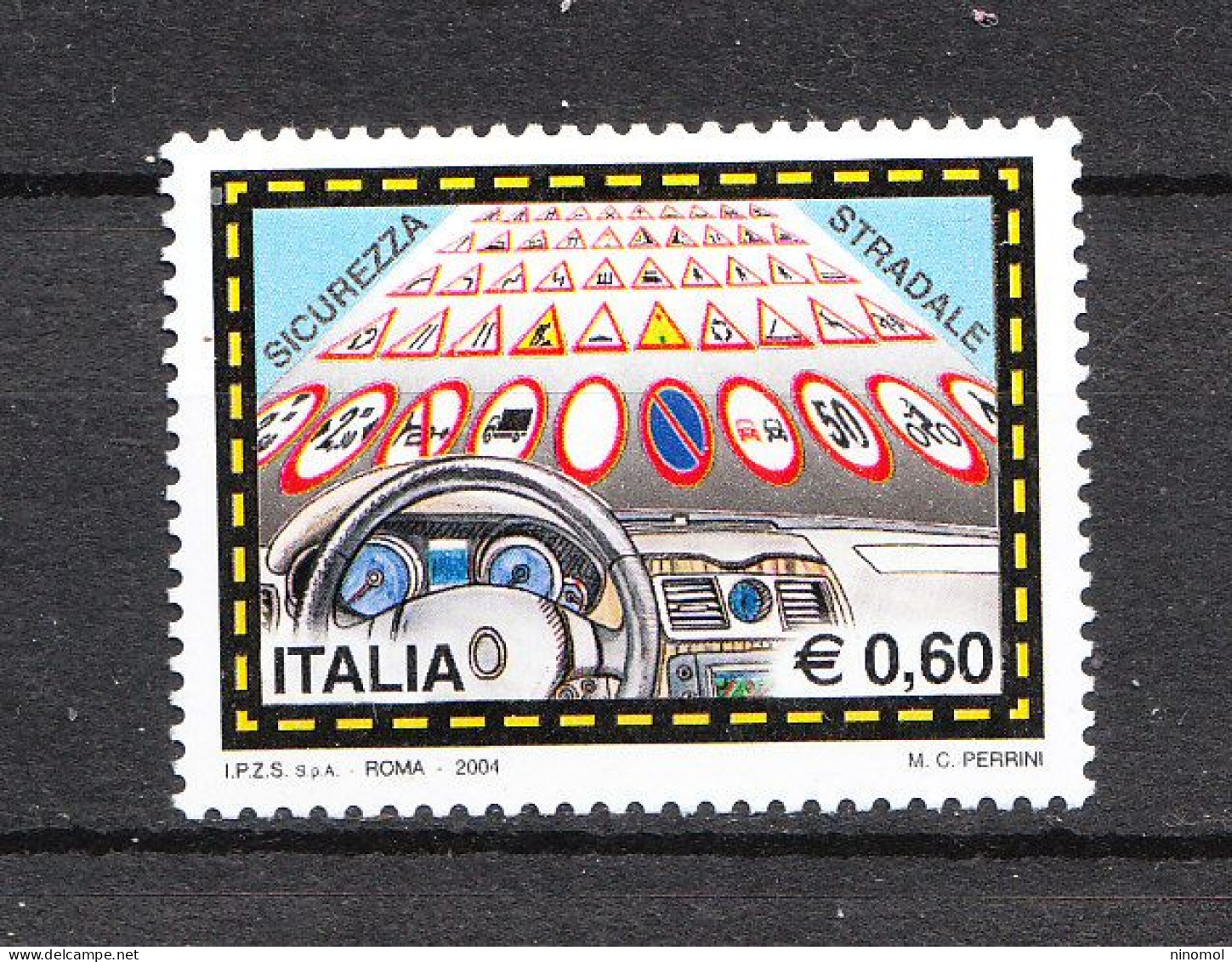 Italia  - 2004.Educazione Stradale. Road Safety Education. MNH - Accidents & Road Safety