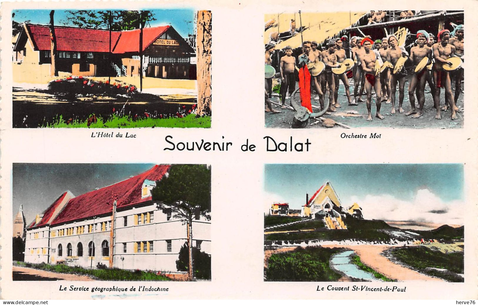 VIET-NAM - VIETNAM - INDOCHINE - Souvenir De DALAT - Multivues - Viêt-Nam