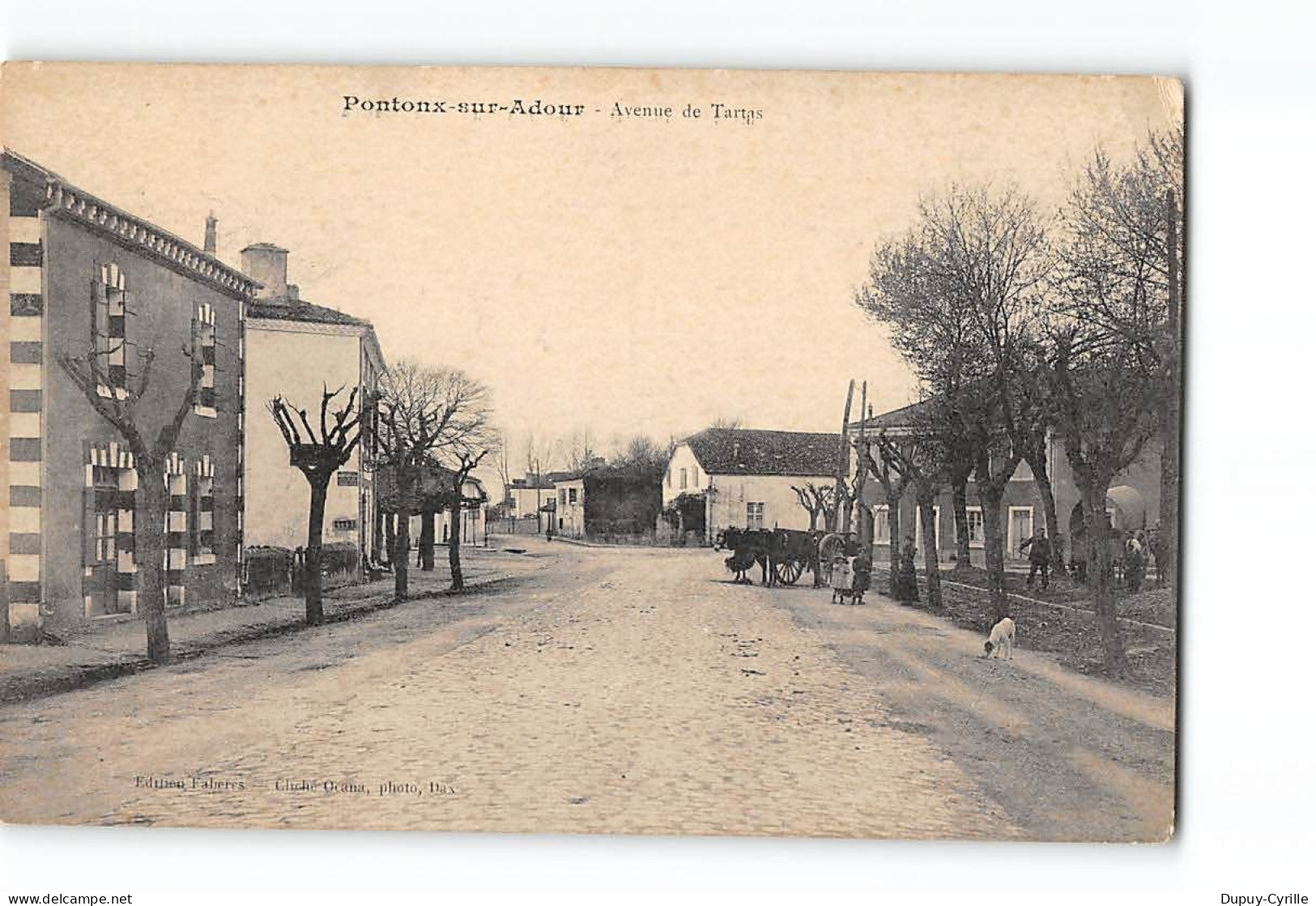 PONTONX SUR ADOUR - Avenue De Tartas - Très Bon état - Sonstige & Ohne Zuordnung