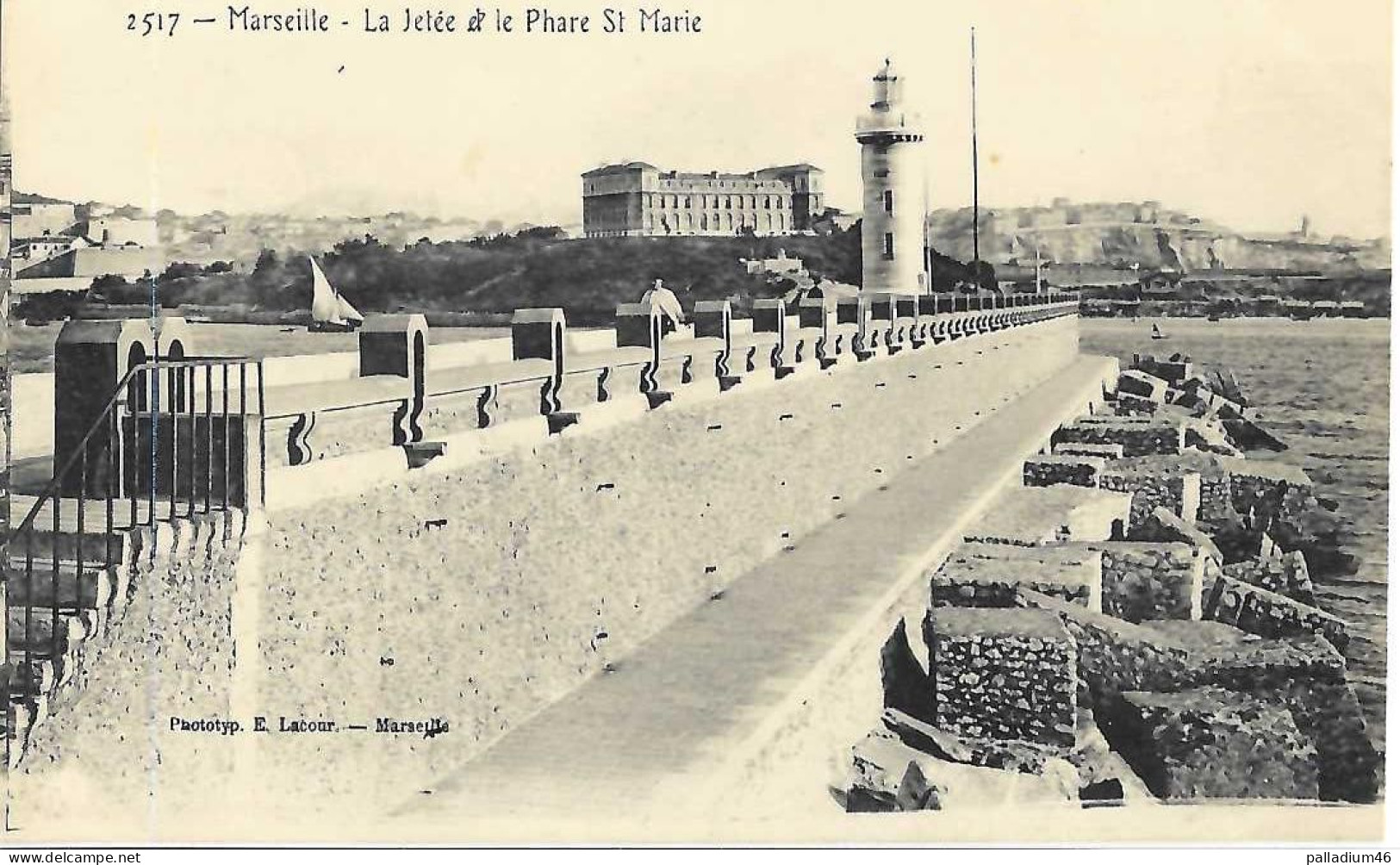 FRANCE - 13 - MARSEILLE - * ACHAT IMMEDIAT * - La Jetée Et Le Phare Sainte Marie - NEUVE Pas Circulé - Unclassified
