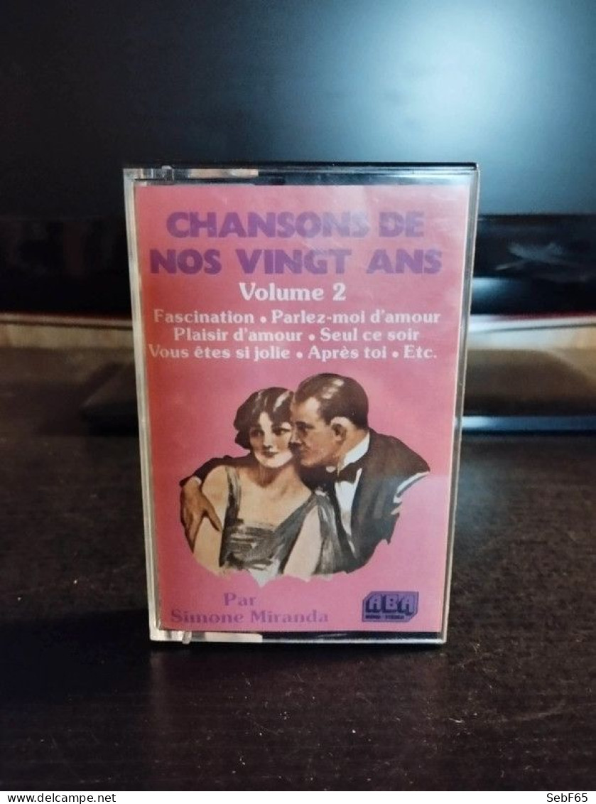 Cassette Audio Chansons De Nos Vingt Ans Vol. 2 - Cassette