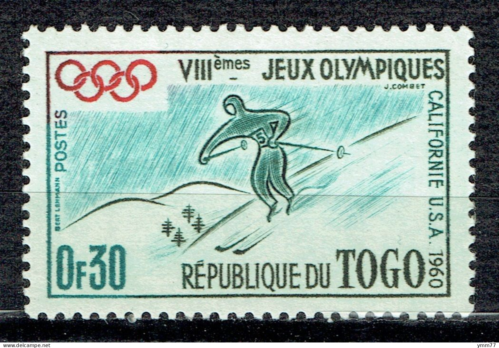 Jeux Olympiques D'Hiver à Squaw Valley - Togo (1960-...)