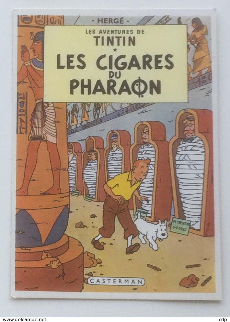 Carte Postale TINTIN - Bandes Dessinées