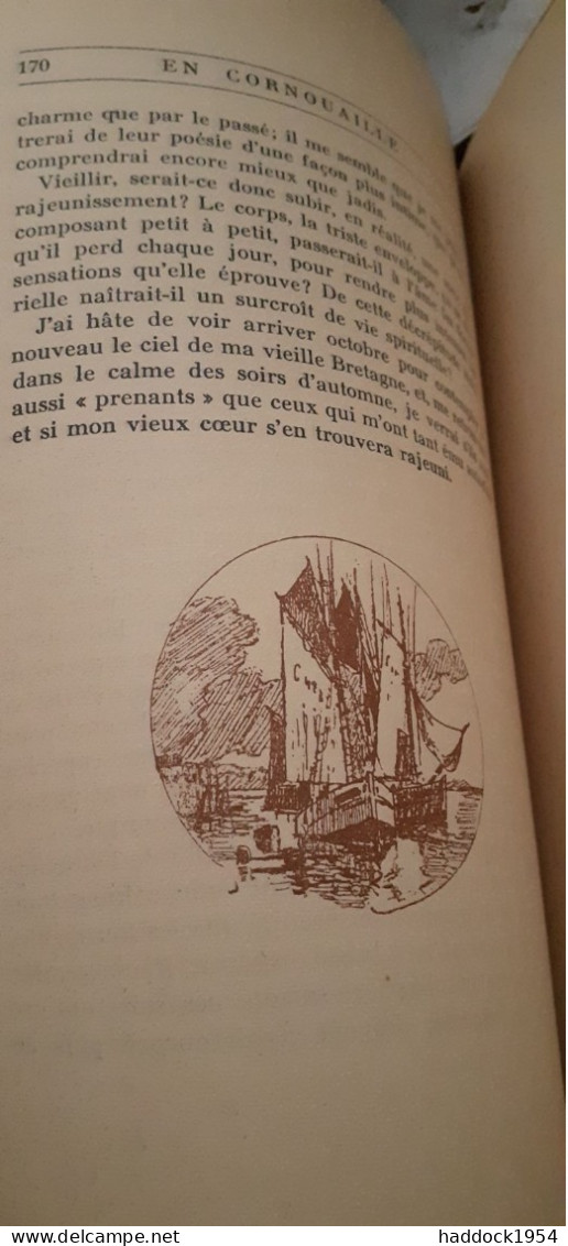 En Cornouaille A.VERCHIN éditions Baudiniere 1930 - Autres & Non Classés