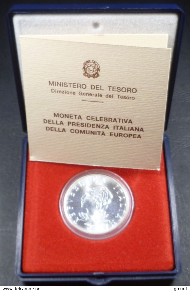 Italia - 500 Lire 1990 - Presidenza Italiana Della Comunità Europea - Gig# 443 - KM# 137 - 500 Lire