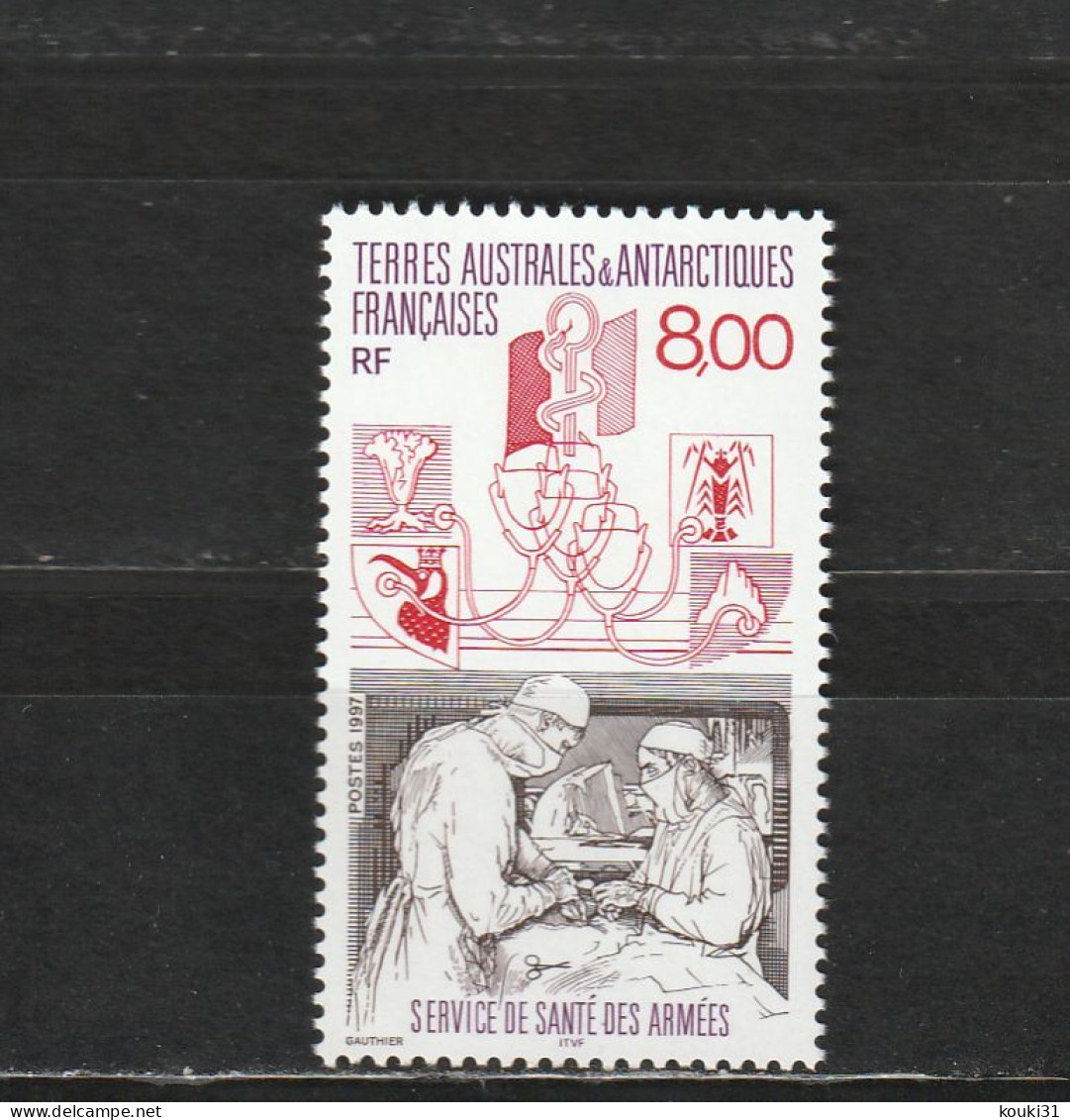 TAAF YT 219 ** : Service De Santé Des Armées - 1997 - Unused Stamps