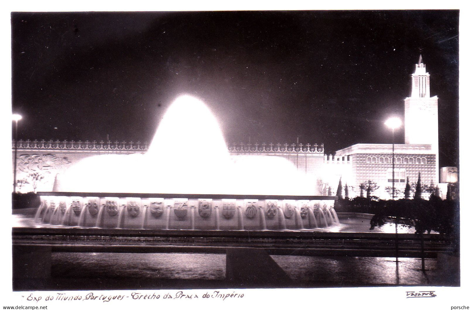 Exposição Do Mundo Português 1940 Trecho Da Praça Do Império - Other & Unclassified
