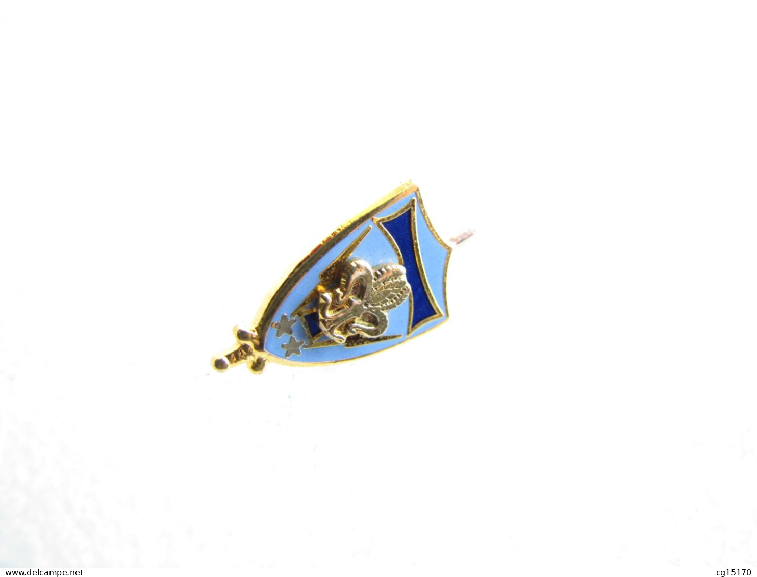 TOP PIN'S   MILITARIA   FLEUR DE LYS  Email Grand Feu DESTREE  1994  250 Exemplaires - Armee