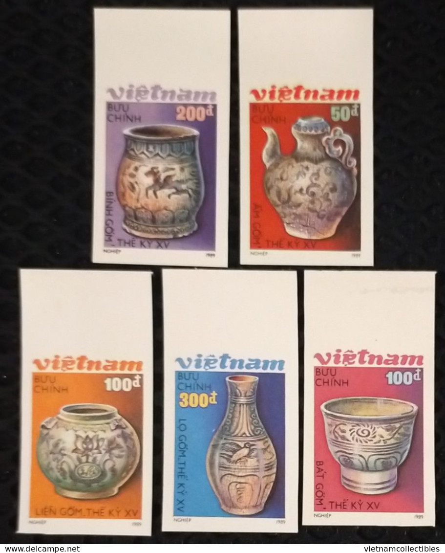Vietnam Viet Nam MNH Imperf Stamps 1989 : Ceramics Of Ly-Tran Period / Horse (Ms571) - Vietnam