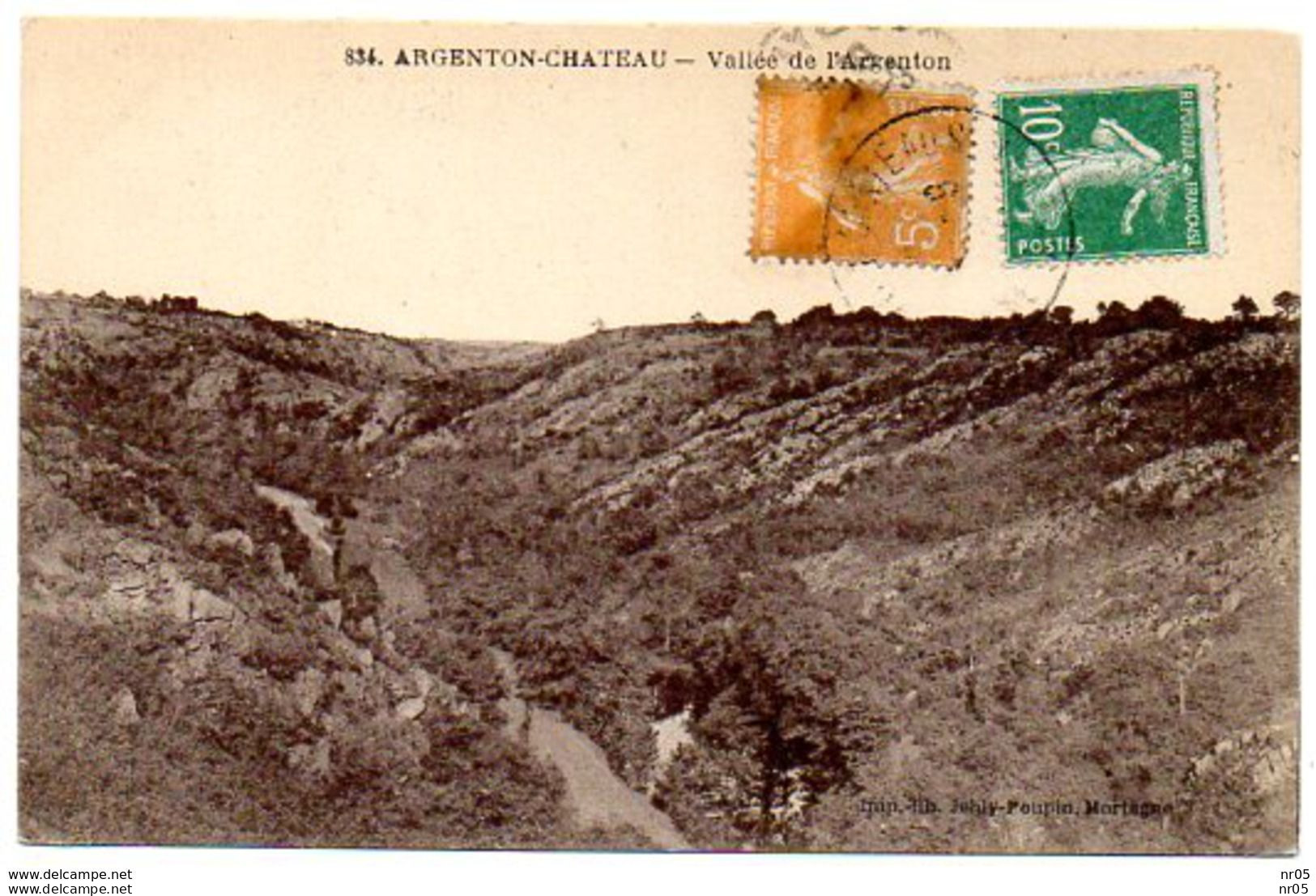 79  - ARGENTON - CHATEAU - Vallée De L' Argenton    ( Deux Sevres  ) - Argenton Chateau