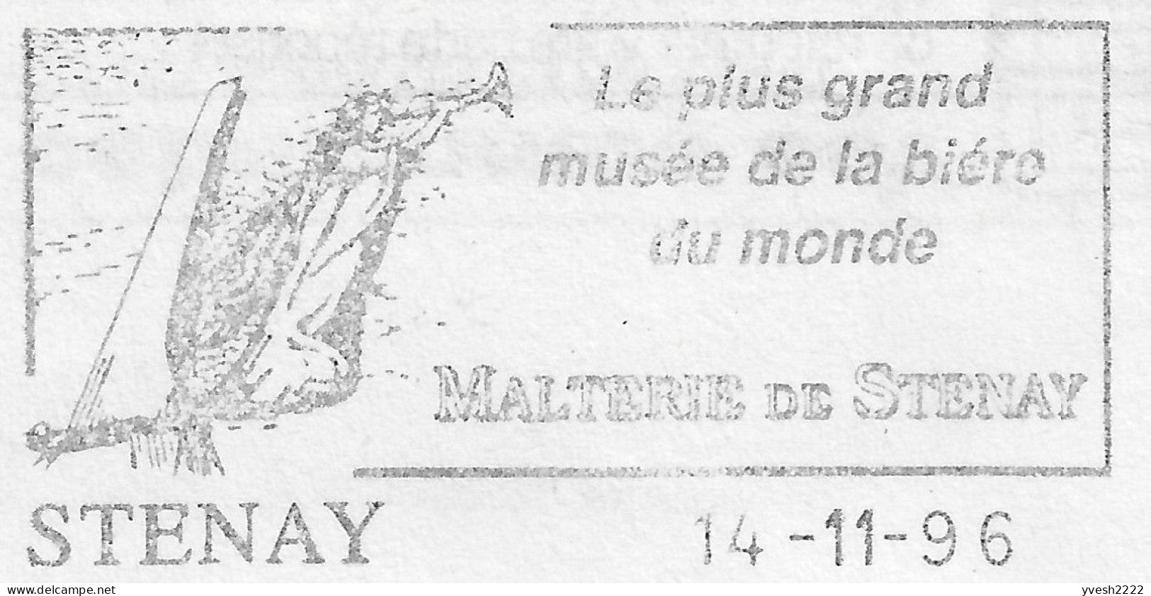 France 1996. Malterie Et Plus Grand Musée De La Bière Du Monde à Stenay, Meuse - Bières