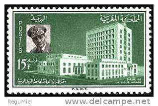 Maroc  410 ** Liga Arabe. 1960 - Marocco (1956-...)