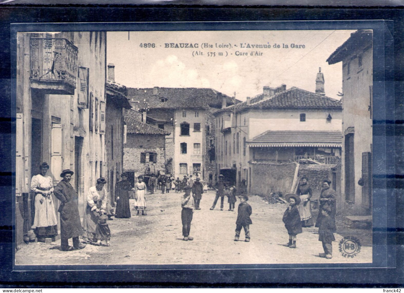 43. Beauzac. L'avenue De La Gare - Sonstige & Ohne Zuordnung