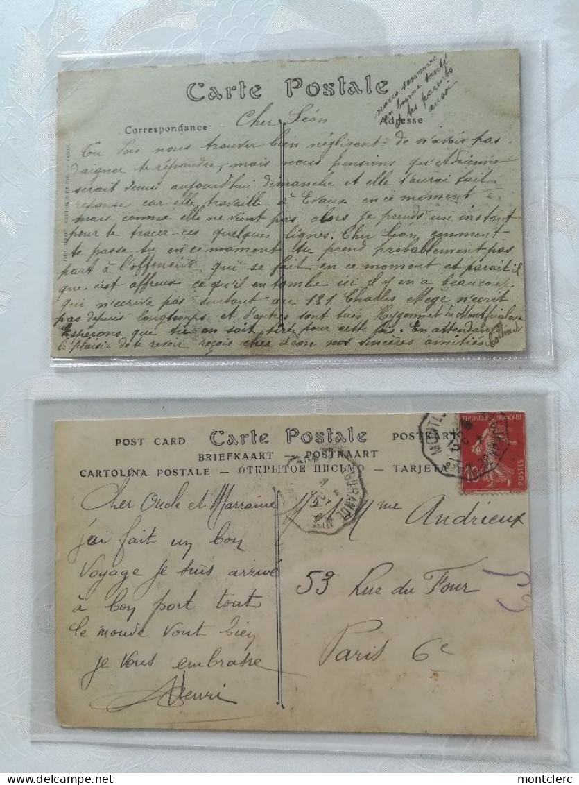 Lot De 2 Cartes Postales Anciennes Sur La Commune De Mainsat - Other & Unclassified