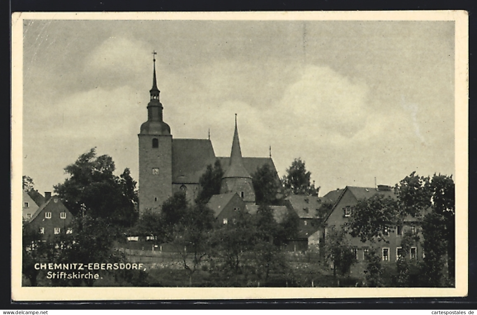 AK Chemnitz, Stiftskirche Mit Umgebung  - Chemnitz