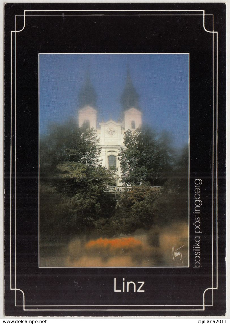Austria 1983 ⁕ LINZ Basilika ⁕ Used Postcard - Linz