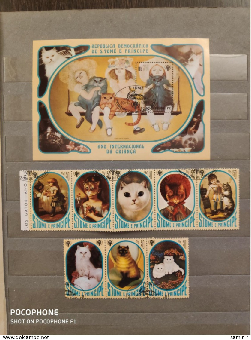 1981	Tome E Principe	Cats 7 - Autres - Amérique