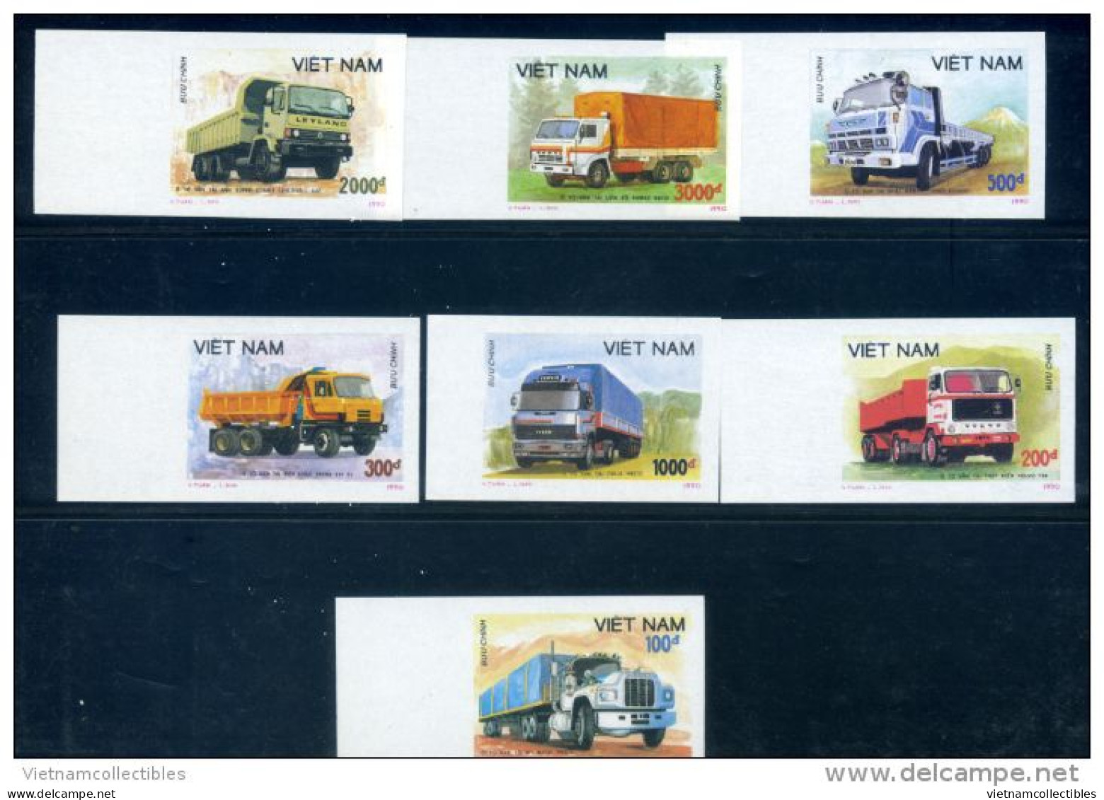 Vietnam Viet Nam MNH Imperf Stamps 1990 : Modern Truck / Transportation (Ms585) - Vietnam