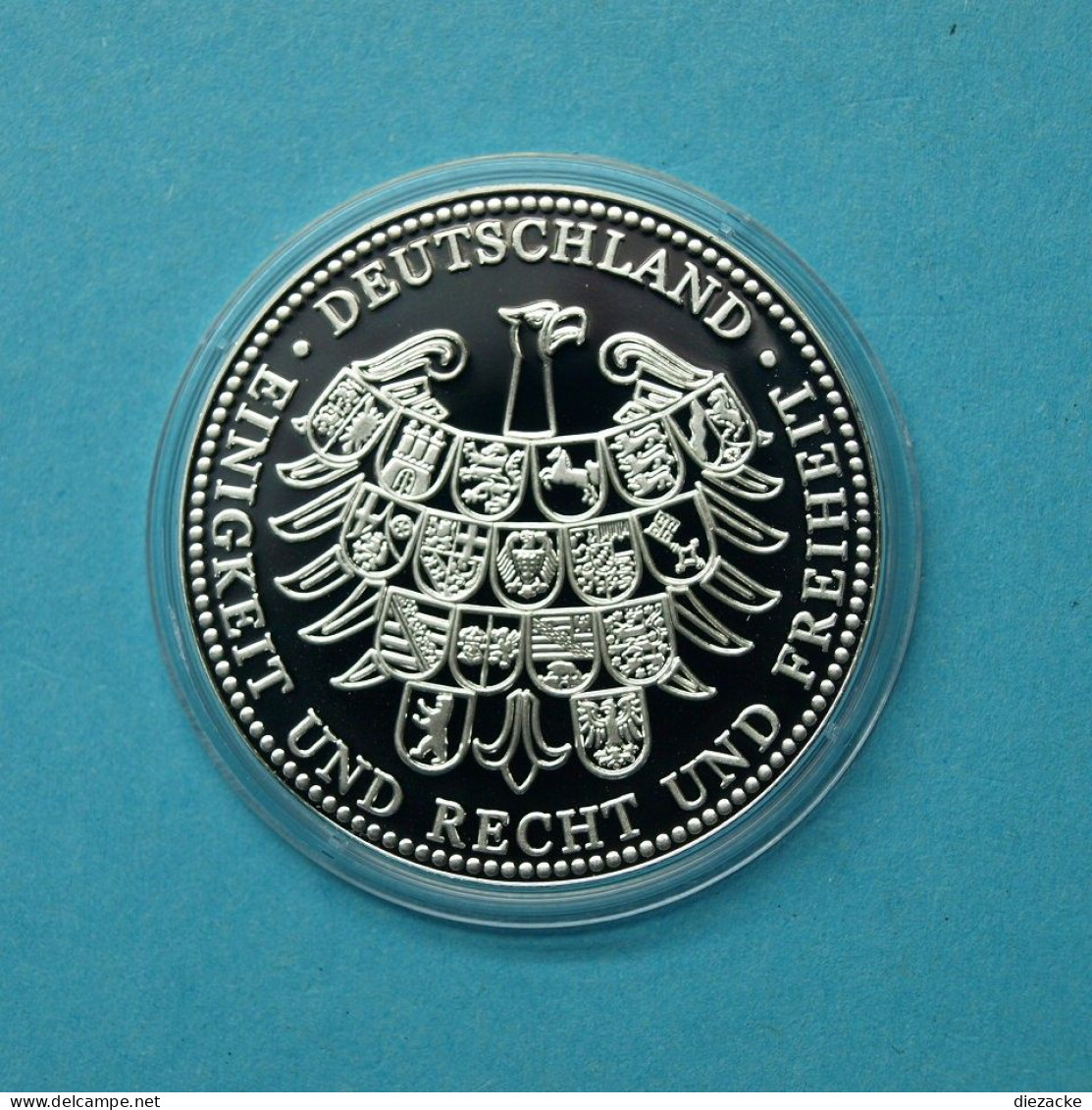 2006 Medaille Papst Benedikt XVI. Weltfamilientreffen, Teilvergoldet PP (MZ1223 - Ohne Zuordnung