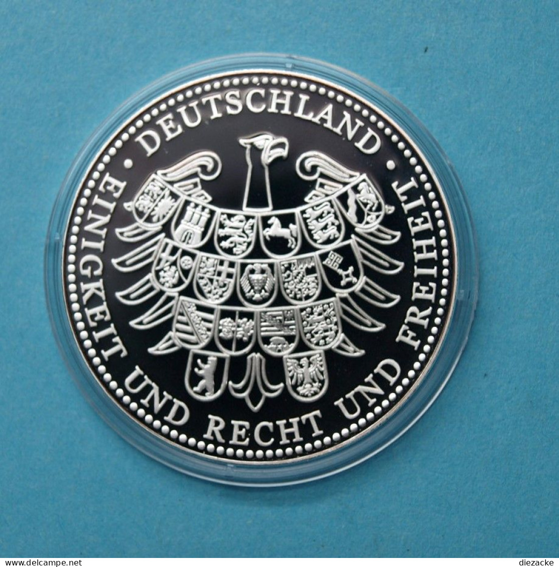2012 Medaille Papst Benedikt XVI. Welttag Der Kranken, Teilvergoldet PP (MZ1222 - Non Classificati
