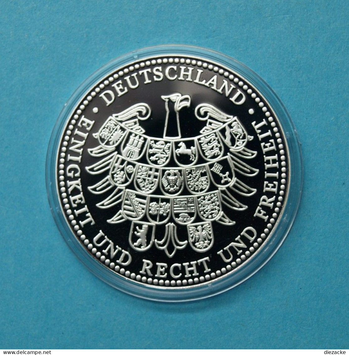 2006 Medaille Papst Benedikt XVI. Sixtinische Kapelle, Teilvergoldet PP (MZ1221 - Non Classés