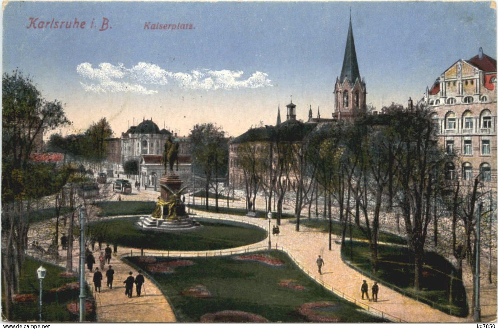 Karlsruhe - Kaiserplatz - Karlsruhe