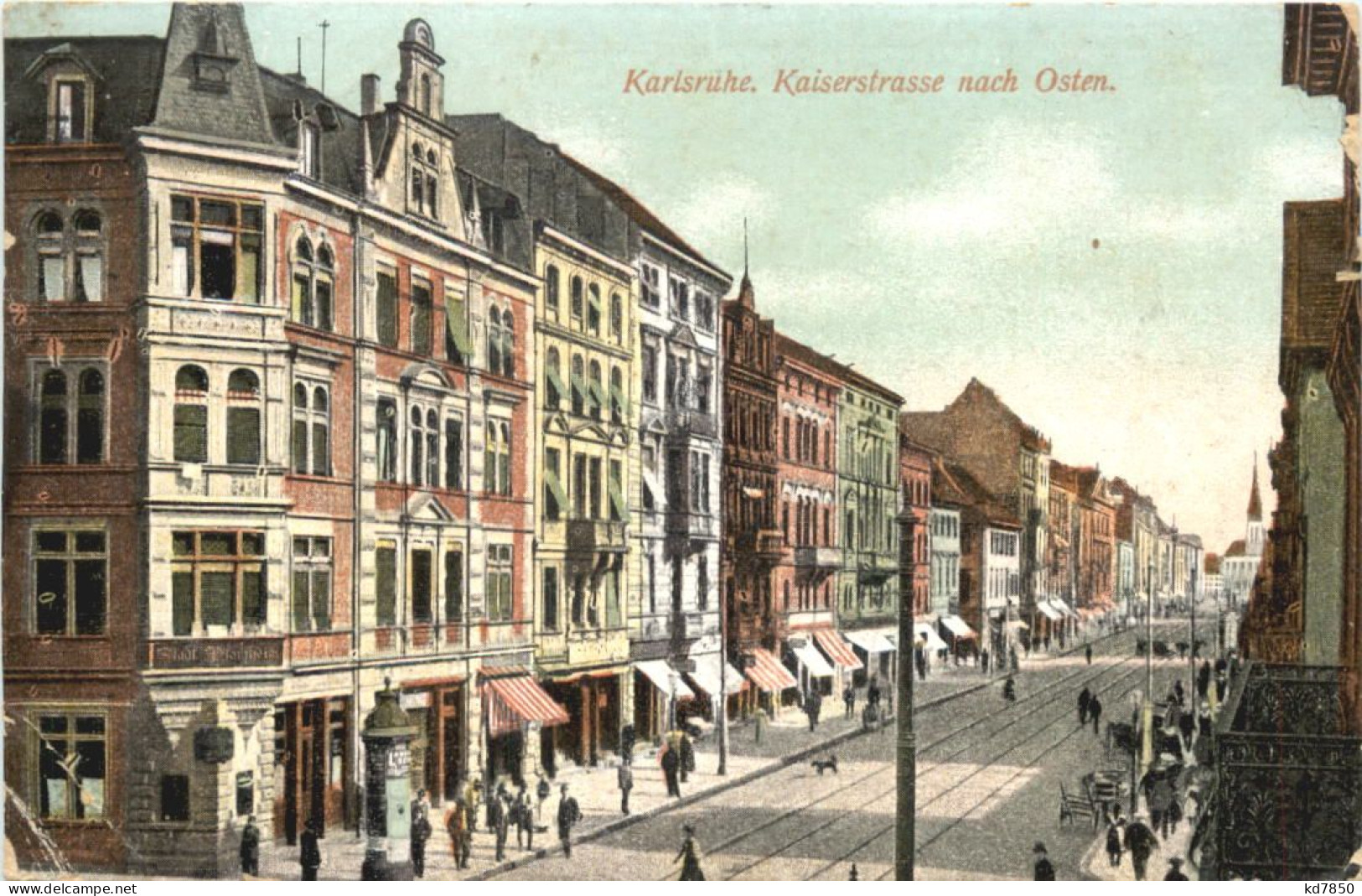 Karlsruhe - Kaiserstrasse - Karlsruhe