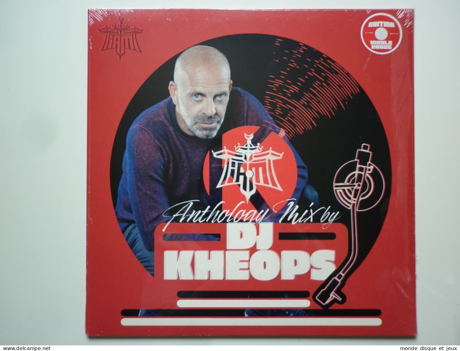 DJ Kheops Album 33Tours Vinyle IAM Anthology Mix Vinyle Couleur Rouge - 45 G - Maxi-Single