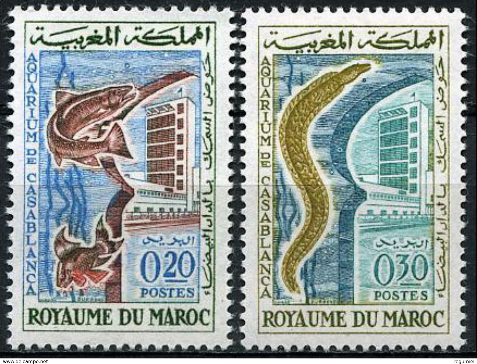 Maroc  448/449 ** MNH. 1962 - Maroc (1956-...)
