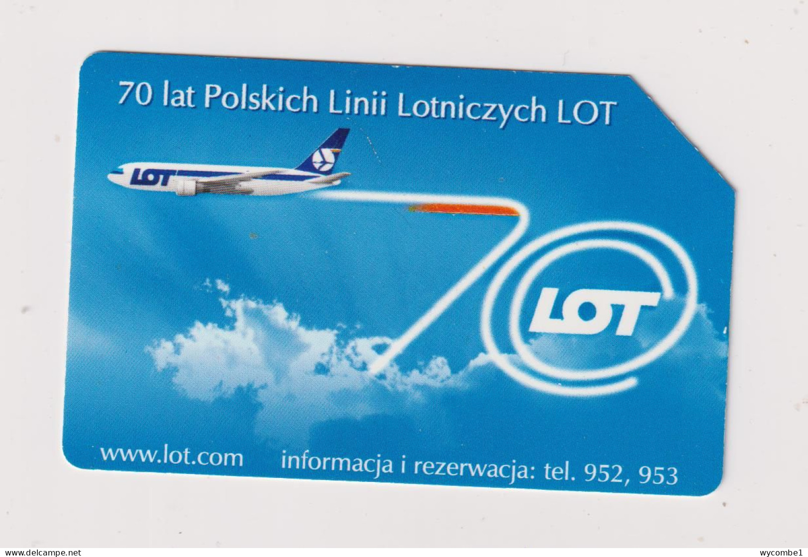 POLAND  - Lot Airline Urmet Phonecard - Poland