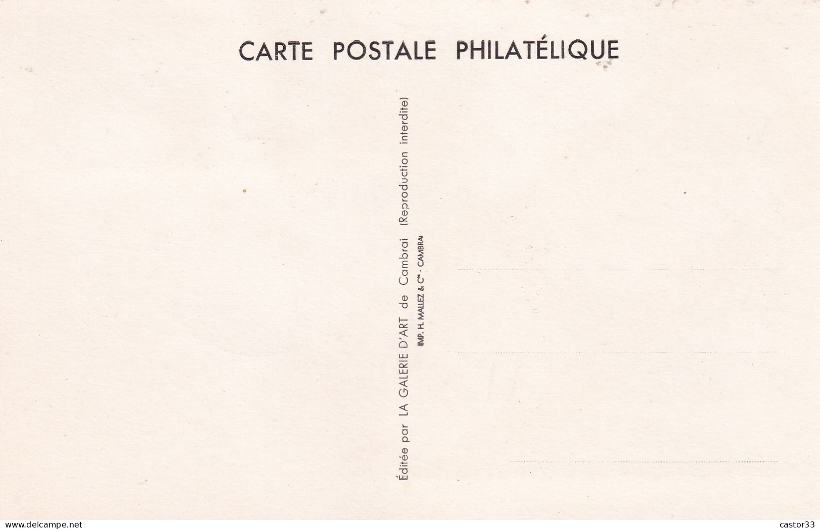 Exposition Philatélique De Cambrai, Blériot - Other & Unclassified